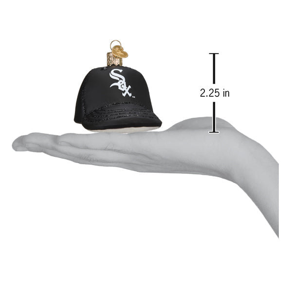 White Sox Baseball Cap Ornament - Southlake Paws