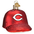 Load image into Gallery viewer, Reds Baseball Cap Ornament - Southlake Paws
