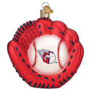Guardians Baseball Mitt Ornament