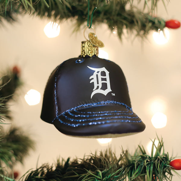 Tigers Baseball Cap Ornament - Southlake Paws