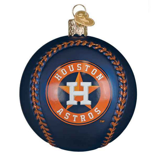Astros Baseball Ornament