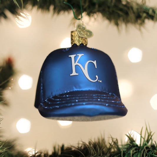Royals Baseball Cap Ornament - Southlake Paws