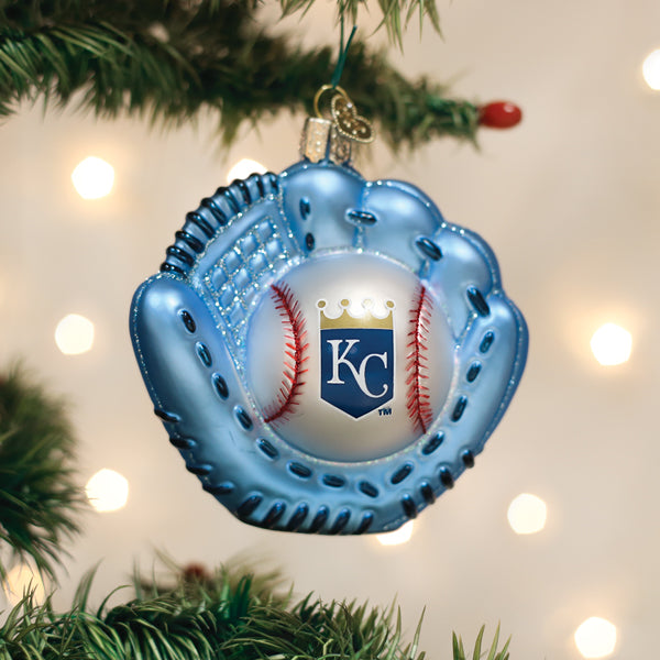 Royals Baseball Mitt Ornament - Southlake Paws