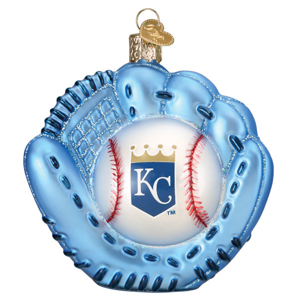 Royals Baseball Mitt Ornament - Southlake Paws
