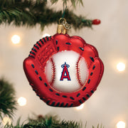 Angels Baseball Mitt Ornament