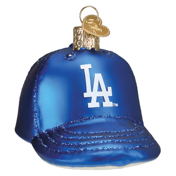 Dodgers Baseball Cap Ornament - Southlake Paws
