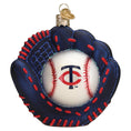 Load image into Gallery viewer, Twins Baseball Mitt Ornament - Southlake Paws
