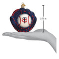 Load image into Gallery viewer, Twins Baseball Mitt Ornament - Southlake Paws
