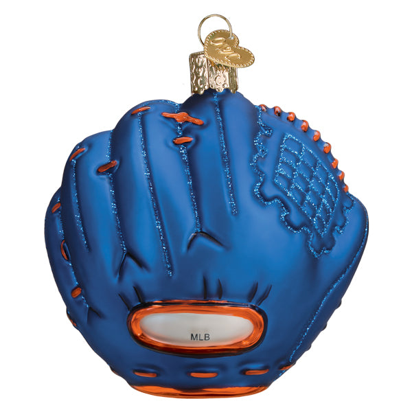 Mets Baseball Mitt Ornament - Southlake Paws