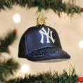 Load image into Gallery viewer, Yankees Baseball Cap Ornament - Southlake Paws
