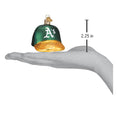 Load image into Gallery viewer, Athletics Baseball Cap Ornament - Southlake Paws
