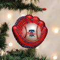 Load image into Gallery viewer, Phillies Baseball Mitt Ornament - Southlake Paws
