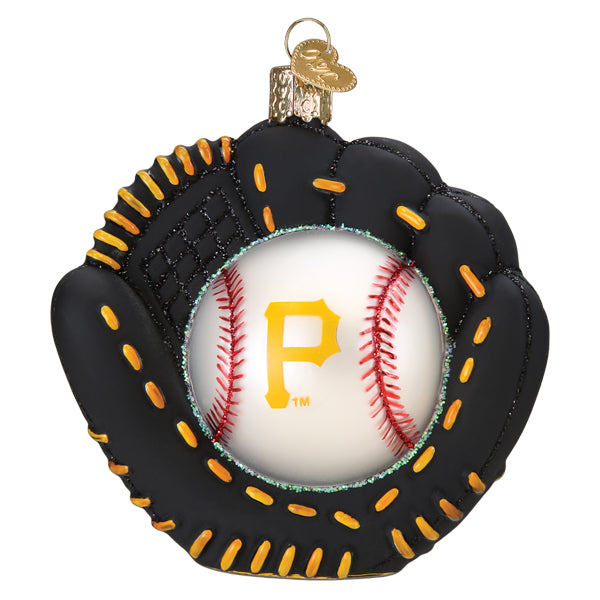 Pirates Baseball Mitt Ornament - Southlake Paws