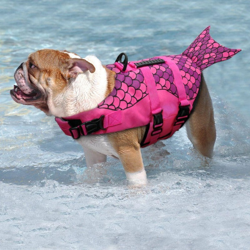 Pink Mermaid Dog Life Jacket - Southlake Paws