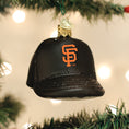 Load image into Gallery viewer, Giants Baseball Cap Ornament - Southlake Paws
