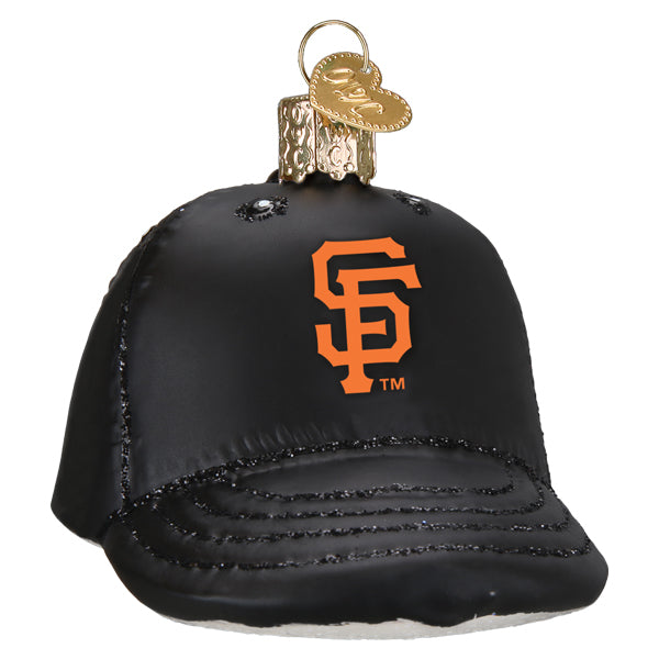 Giants Baseball Cap Ornament - Southlake Paws