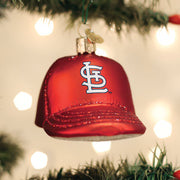 Cardinals Baseball Cap Ornament
