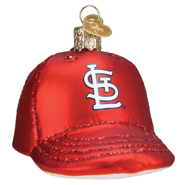 Cardinals Baseball Cap Ornament - Southlake Paws