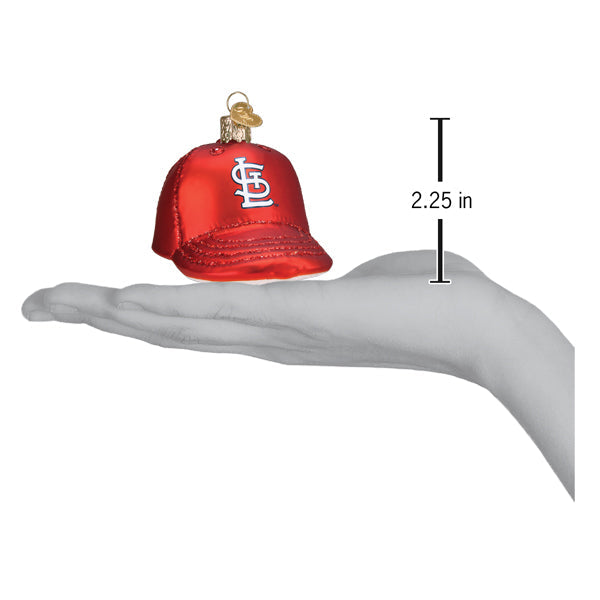 Cardinals Baseball Cap Ornament - Southlake Paws