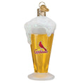 Load image into Gallery viewer, Cardinals Glass Of Beer Ornament - Southlake Paws
