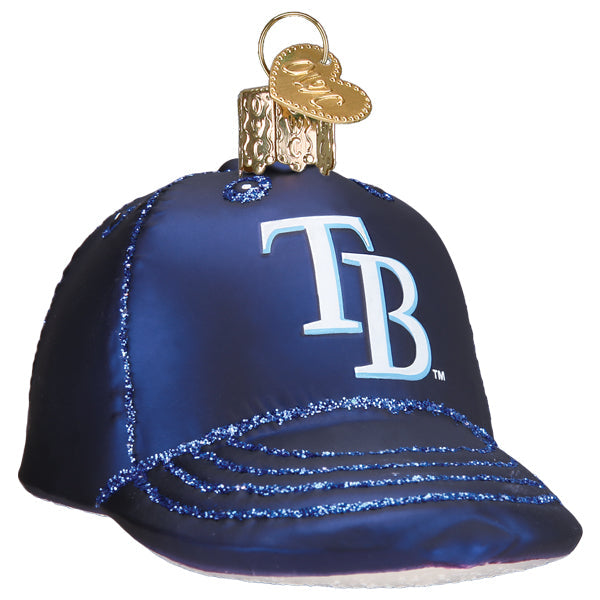 Rays Baseball Cap Ornament - Southlake Paws