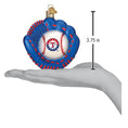 Load image into Gallery viewer, Rangers Baseball Mitt Ornament - Southlake Paws
