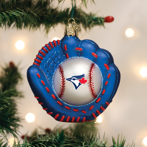 Blue Jays Baseball Mitt Ornament - Southlake Paws