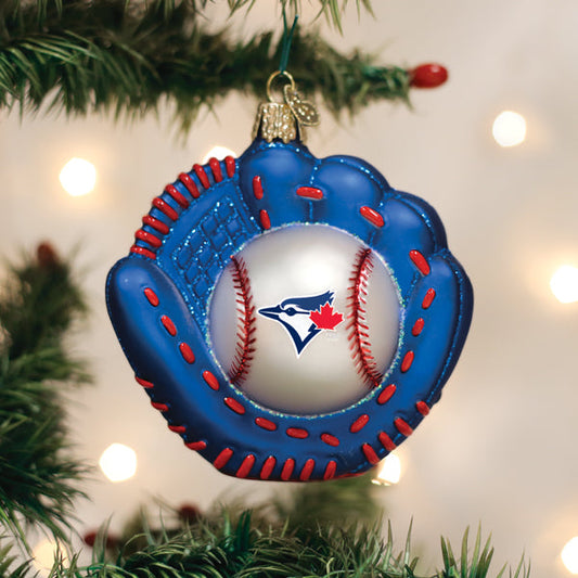 Blue Jays Baseball Mitt Ornament - Southlake Paws