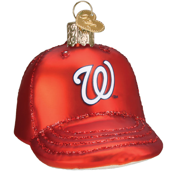 Nationals Baseball Cap Ornament - Southlake Paws