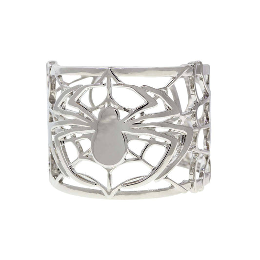 Spider Web Cuff Bracelet