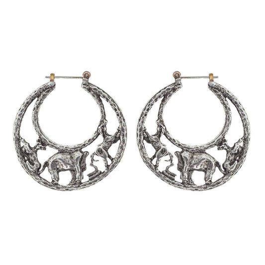 Antiquities Couture Scythian Hoop Earrings