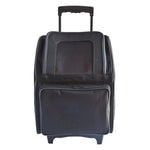 RIO Black Rolling Carrier 3 in 1 carrier! Airline Approved Carrier, Back Pack, and Car Seat!!