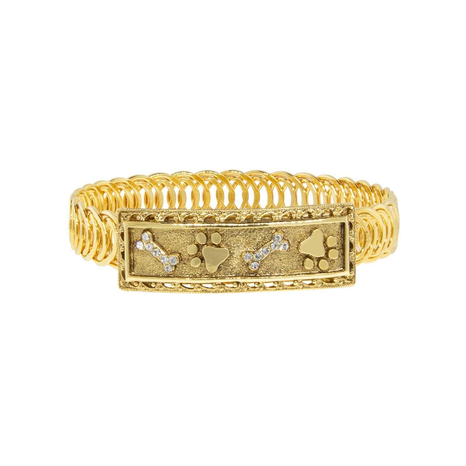 Paws And Bones Belt Bracelet