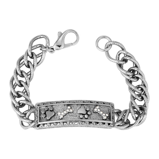Paws And Bones Link Bracelet