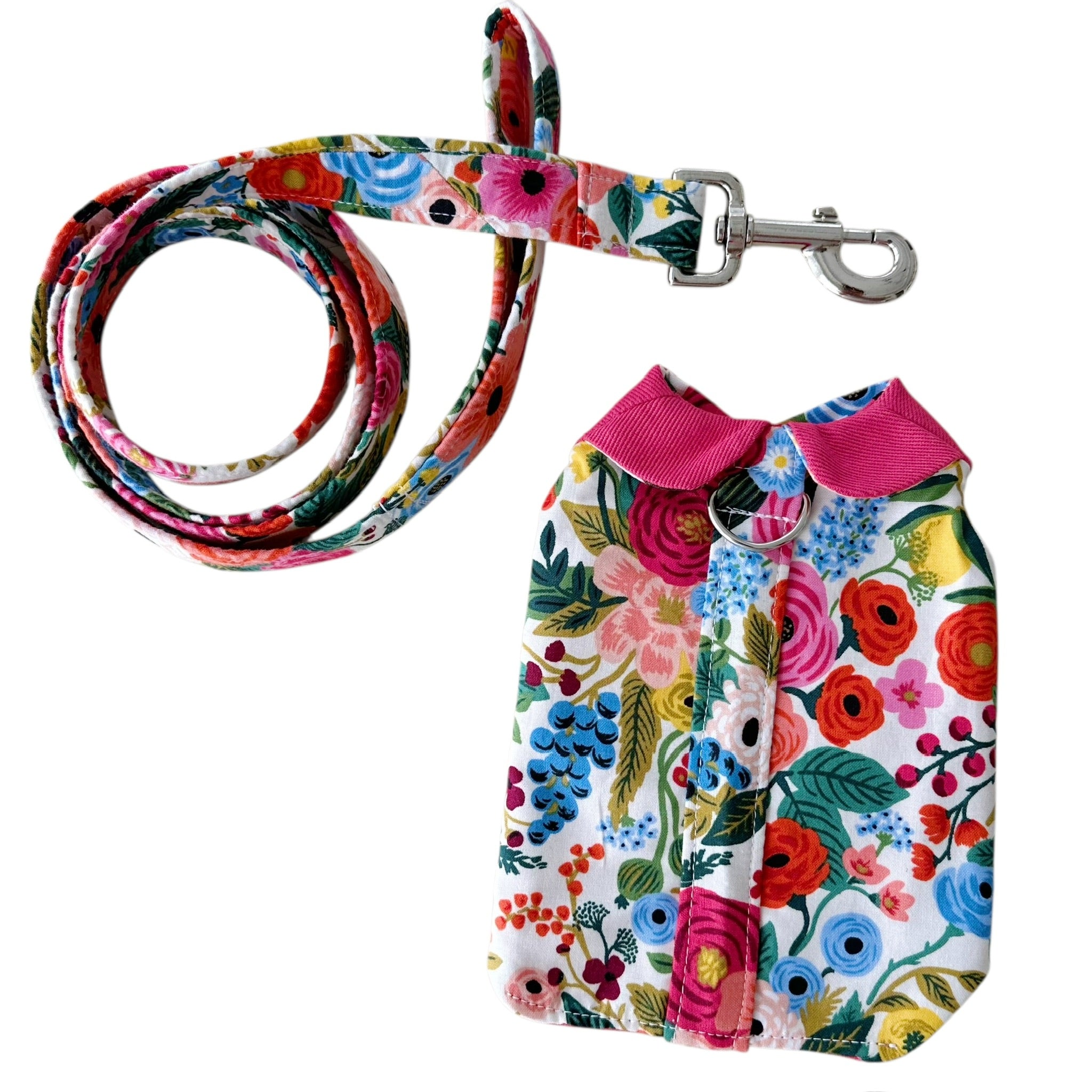Floral Burst Harness in Cherry Blossom Pink