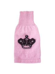 Mimi Tiara Pink Turtleneck with Rhinestones 