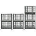Load image into Gallery viewer, 37" Stackable Heavy Duty Dog Crate 371D03
