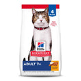 Load image into Gallery viewer, Hill's Science Diet Senior 7+ Chicken Recipe Dry Cat Food (4lb) 
