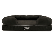 PupLounge™ Memory Foam Dog Bed Cover - Charcoal Grey (Bed Not Included) - Small