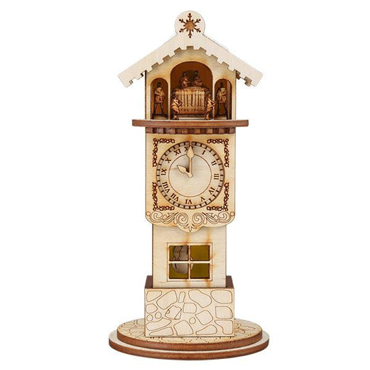 Ginger Clock Tower Ornament - Southlake Paws