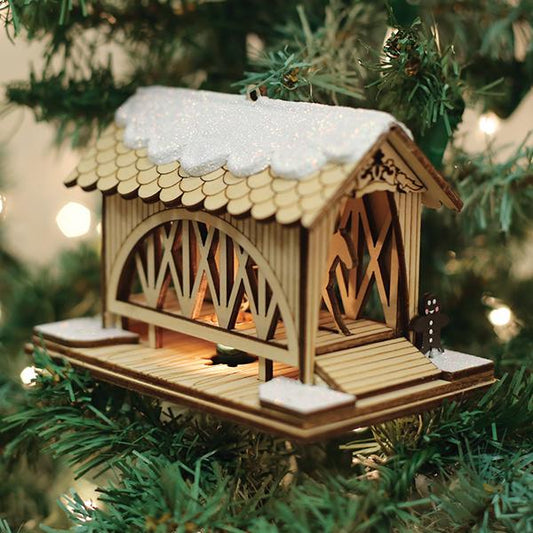 Covered Bridge & Sleigh - Southlake Paws