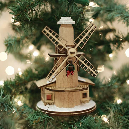 Windmill Ornament - Southlake Paws