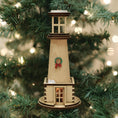 Load image into Gallery viewer, Holiday Lighthouse Ornament - Southlake Paws
