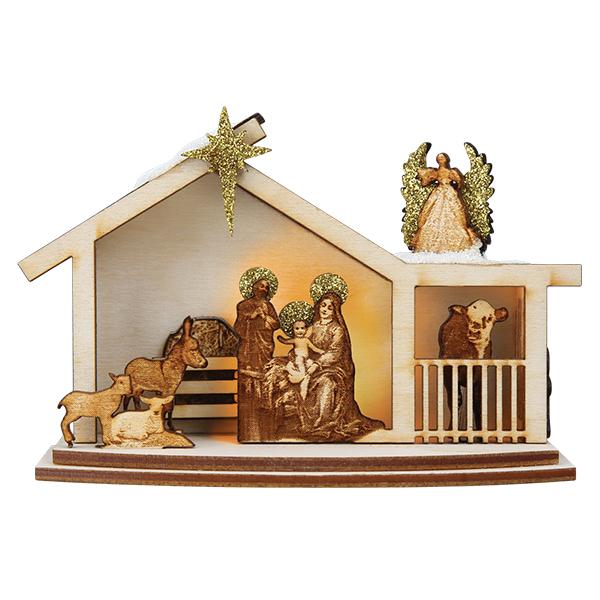 Ginger Nativity Ornament - Southlake Paws