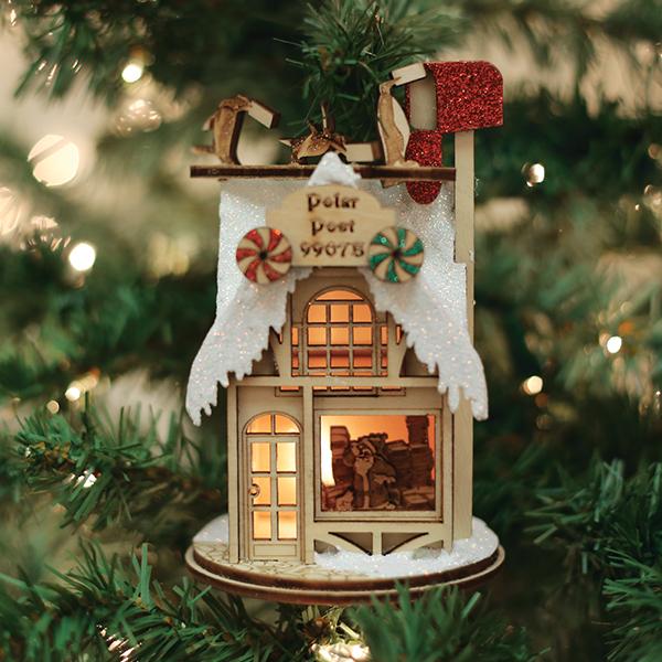Polar Post Office Ornament - Southlake Paws