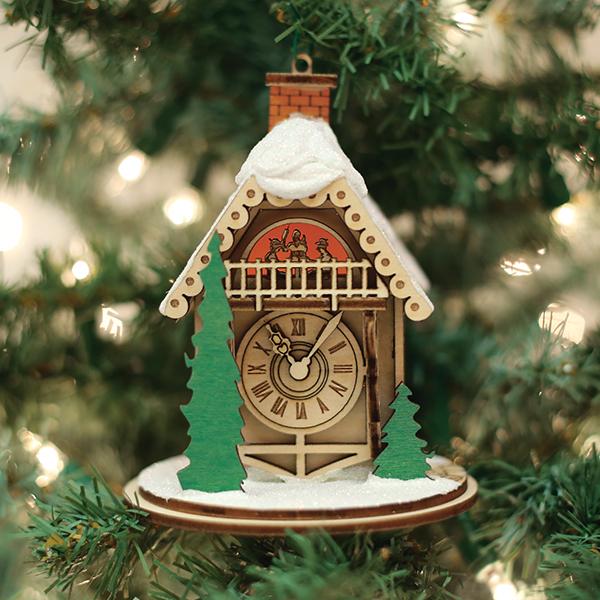 Alpine Time Clock Shoppe Ornament - Southlake Paws