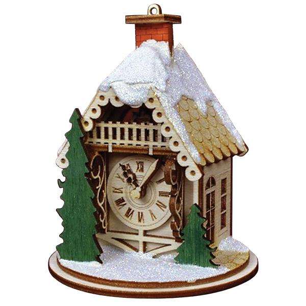 Alpine Time Clock Shoppe Ornament - Southlake Paws