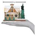 Load image into Gallery viewer, Santa's Ski Lodge Ornament - Southlake Paws
