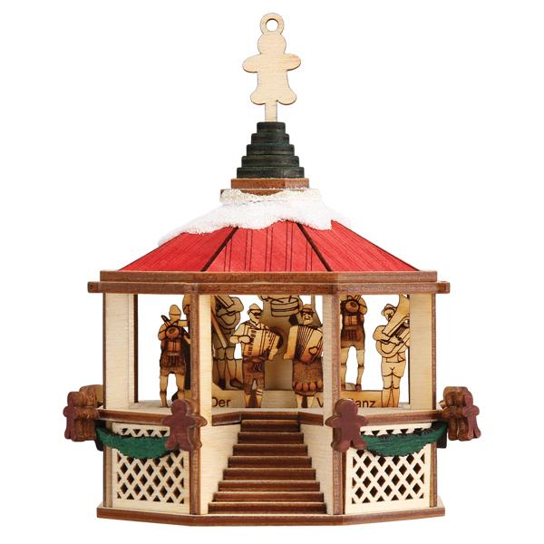 Oompah Gazebo Ornament - Southlake Paws
