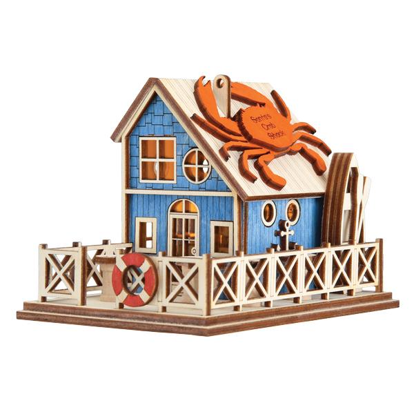 Crab Shack Ornament - Southlake Paws